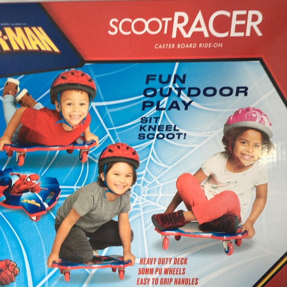 Marvel Toys Scooter Racer Spiderman Board Poshmark